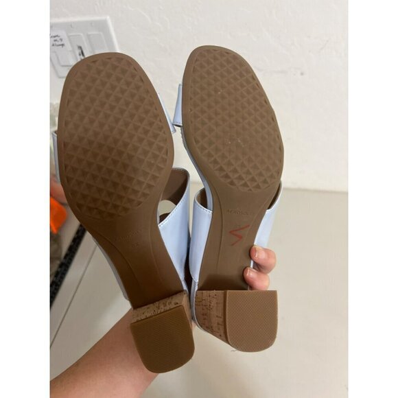 Aerosole Aware Emmex Block Heel Robins Egg Blue Sz 8.5M - Picture 8 of 8